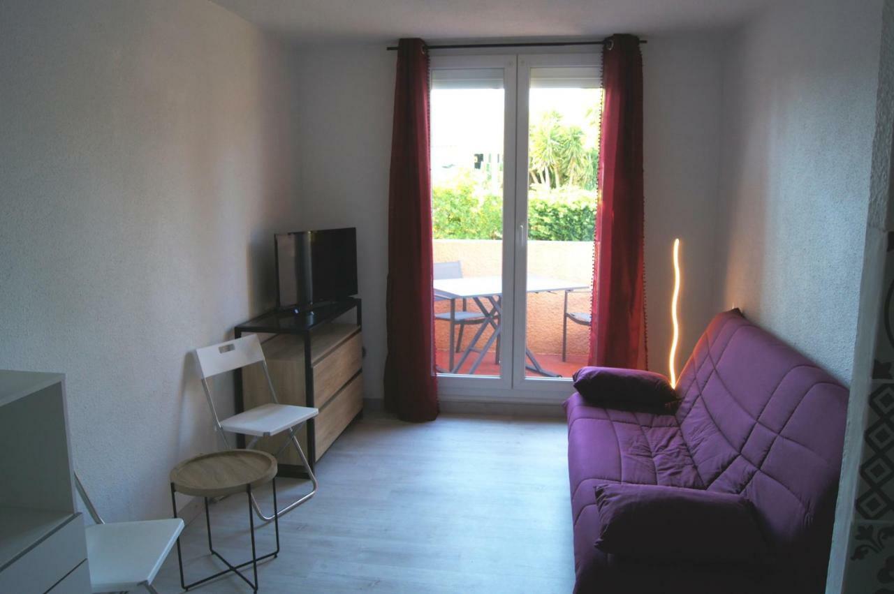 Lara 2 - T2 Balcon Piscine Lit Double & Clic-Clac Parking Pres Du Centre-Port Et Ile Loisirs Agde Exterior foto